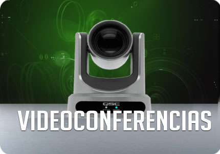 Cámaras y microfonos para videoconferencia