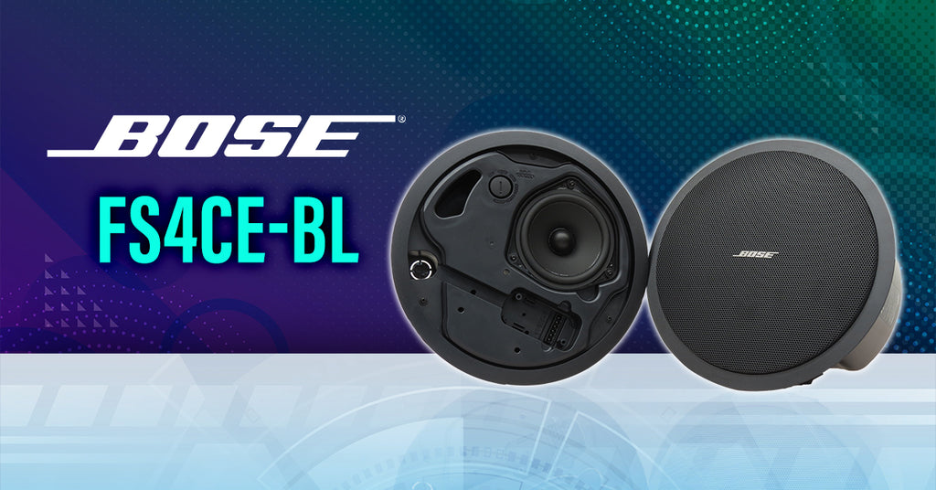 Bose FS4CE: El Puente Perfecto Entre Elegancia y Sonido