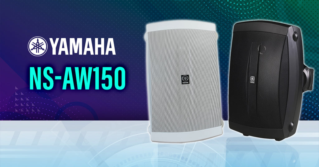 Yamaha NS-AW150W: La Armonía del Sonido en Blanco y Negro