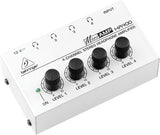 Behringer HA400 Amplificador Para Audífonos De 4 Canales