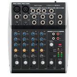 Mezclador behringer xenyx 802s analogico 8 entradas interfaz usb