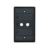 Placa Tapa Pared Para Pasacables Doble Kramer Wcp-2