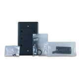 Placa Tapa Pared Para Pasacables Sencillo Kramer Wcp