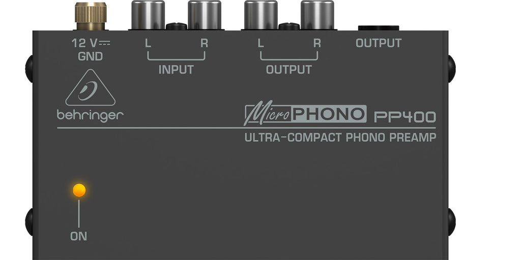 Behringer PP400 Preamplificador Phono Ulta Compacto – Expertos ...