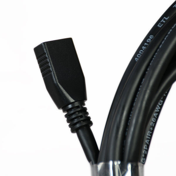 ADAPTADOR HDMI DE MACHO A HEMBRA NEGRO | The Home Depot México