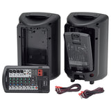 Sistema Audio Bocinas Mezcladora Bluetooth Yamaha 400bt STAGEPAS400BT SET