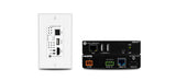 Atlona AT-OME-EX-WP-KIT Placa De Pared HDBaseT Transmisor Y Receptor HDMI Con USB