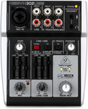 Behringer 302USB Mezcladora De 5 Entradas Interfaz USB/Audio