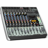 Behringer QX1222USB Mezclador Premium 16 Entradas 2/2 Buses