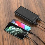 Borofone BJ3 Pila Portátil Recargable Cable Lightning Micro Y Tipo-c