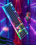 HOCO CP1 Teclado Gamer + Mouse Con Luz Led Tricolor Diseño Ergonómico