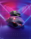 HOCO CP1 Teclado Gamer + Mouse Con Luz Led Tricolor Diseño Ergonómico
