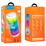 Hoco HC8 Bocina Portátil Bluetooth Con Pantalla Multicolor 360°