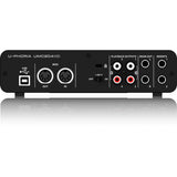 Behringer Umc204hd Interfaz De Audio/Midi 2x4 24-Bit/192 kHz