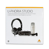 Behringer U-phoria Studio Kit Sistema De Grabación Con Micrófono y Auriculares