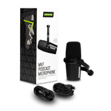 Shure MV7-K Micrófono Para Podcast Dinámico Unidireccional